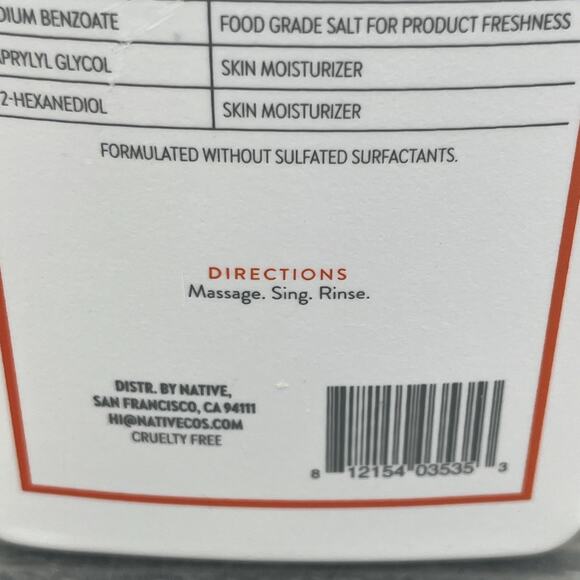 Native Hair Citrus & Herbal Musk Daily Clean Conditioner 16.5 FL oz. {27}. - Picture 7 of 9